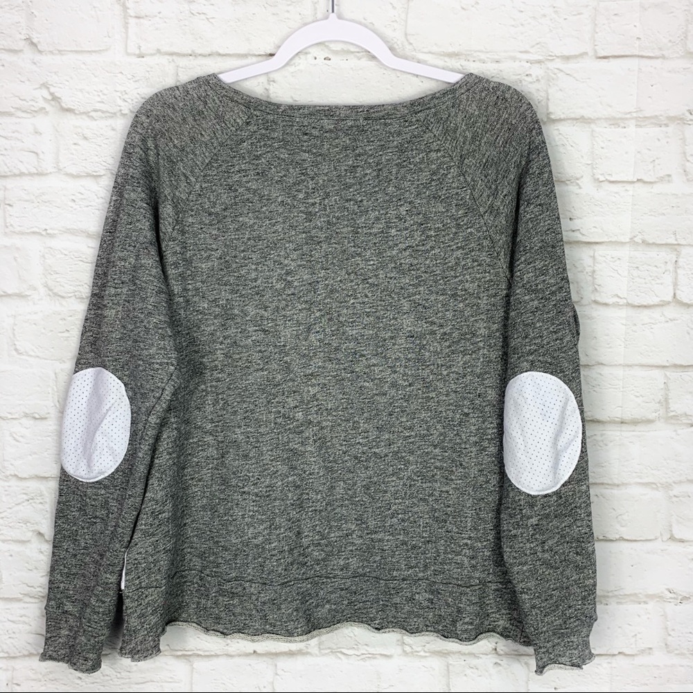 Standards & Practices Elbow Patch Raw Hem Pullover - image 4